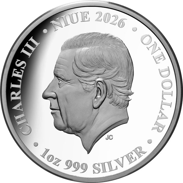 Friends of the Forest 2026 silver proof coin - obverse