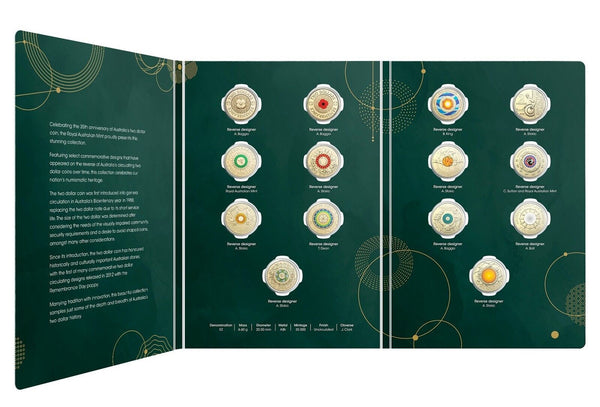 Australia: 2023 $2 14-Coin Collection 35th Anniversary Two Dollar Coin