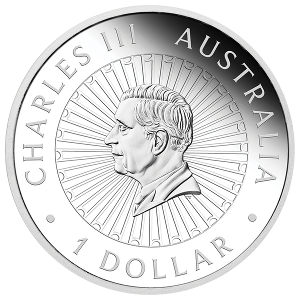 Great Southern Land Desert 2025 1oz Silver Proof Jasper Coin