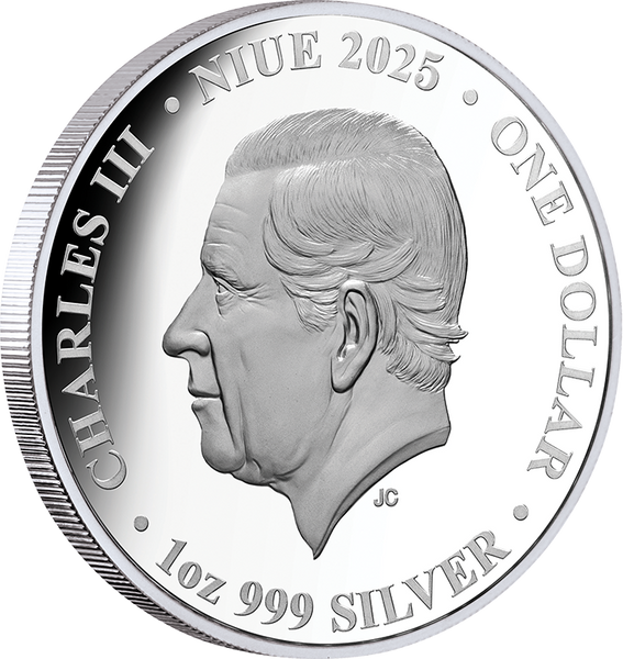 Mammoth 2025 $1 1oz Silver Proof Coin