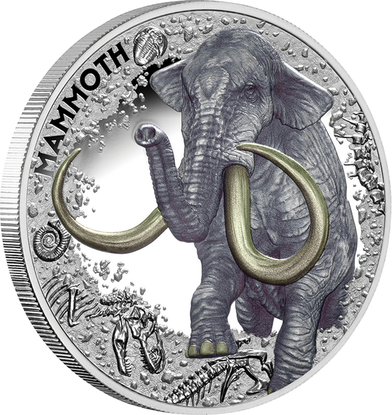 Mammoth 2025 $1 1oz Silver Proof Coin