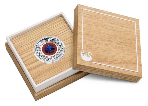 2026 1oz Wonders of Australia Outback Silver Proof Opal Coin