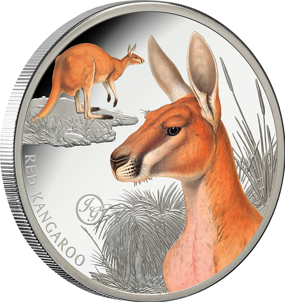 Mammals of Australia Red Kangaroo 2026 1oz Silver Proof Coin