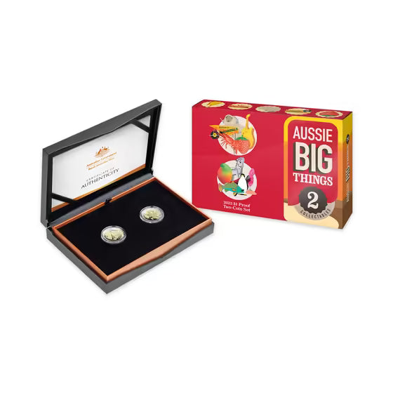 2025 Aussie Big Things 2 Two-Coin AlBr Proof Set