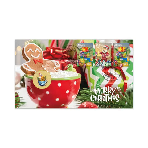 2025 Christmas-Secular Postal Numismatic Cover (Perth Mint)