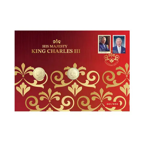 2024 His Majesty King Charles III 2-Coin Limited-Edition Impressions PNC