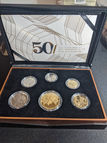 2015 6 Coin Proof Set. 50th Anniversary of RAM PRE OWNED