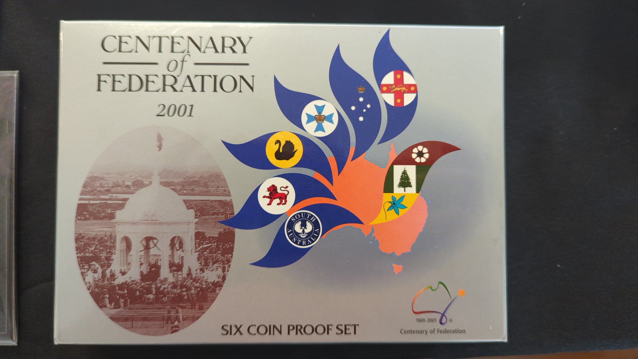 2001 proof set Cenetery of Federation