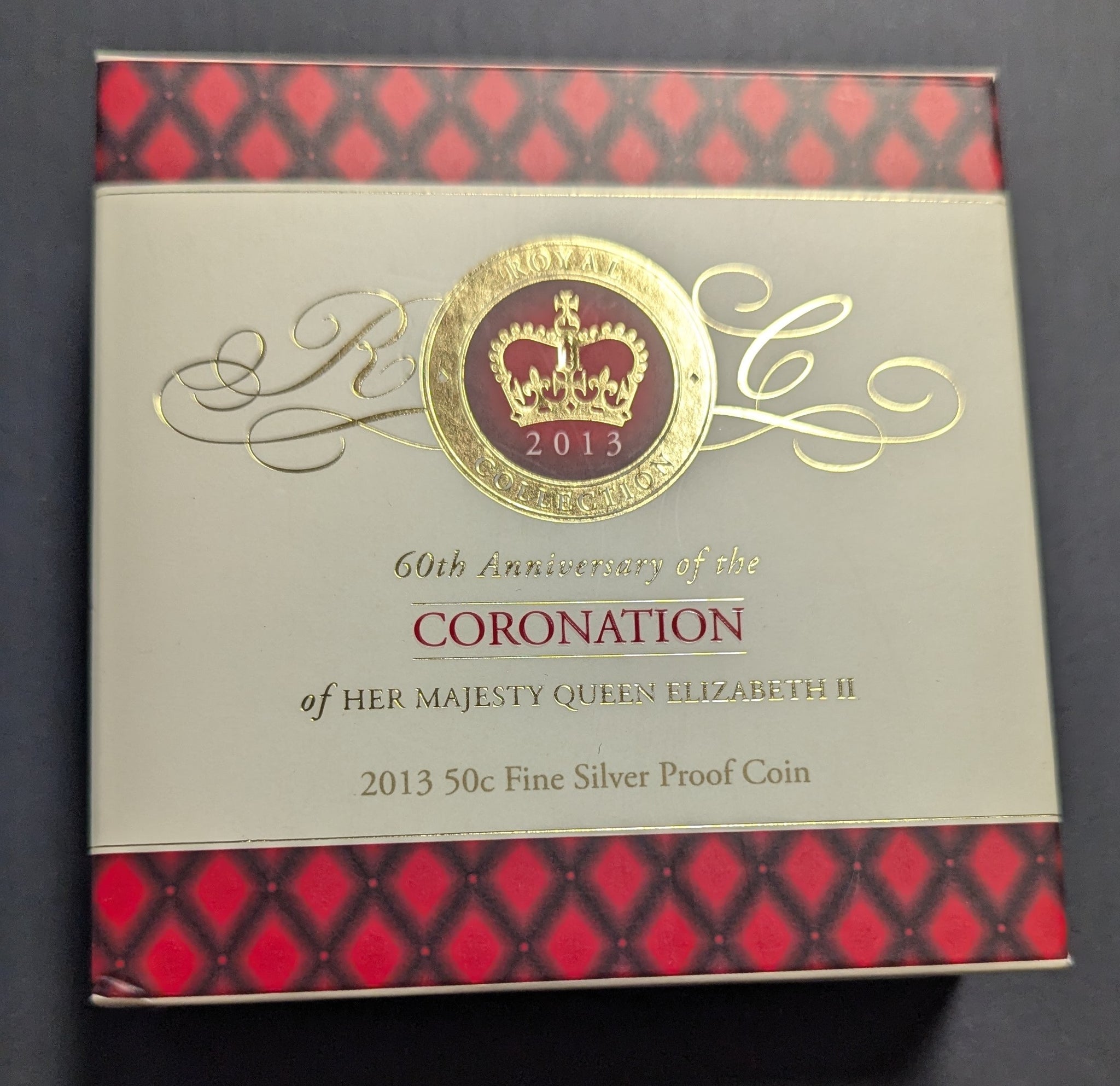 2013 Fifty Cent Proof Coin 60th Anniversary of the Coronation of Elizabeth II