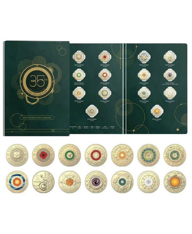 Australia: 2023 $2 14-Coin Collection 35th Anniversary Two Dollar Coin