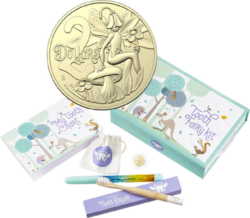 2023 Australian Tooth fairy $2 UNC Coin Kit