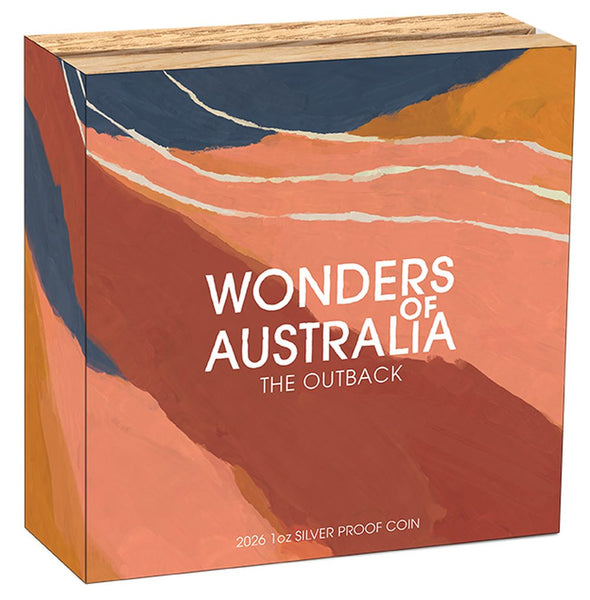 Wonders of Australia - The Outback 2026 1oz Silver Proof Coin