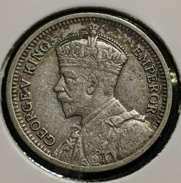 New Zealand 1934 3d Threepence  KM# 1