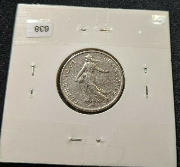 France 1965 1/2 Franc KM# 931.1