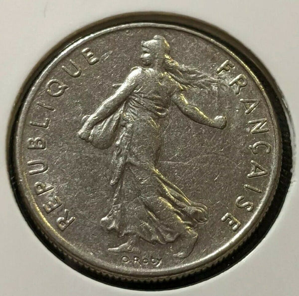 France 1978 1/2 Franc KM# 931.1