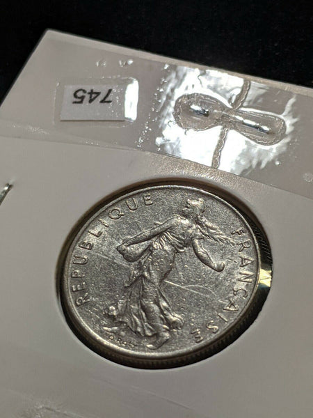 France 1978 1/2 Franc KM# 931.1