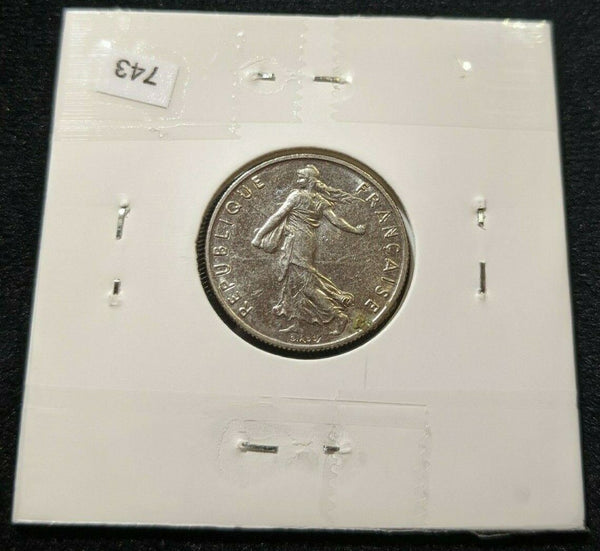 France 1984 1/2 Franc KM# 931.1