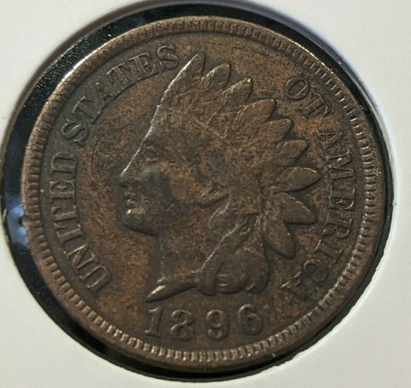 USA 1896 Cent KM# 90a