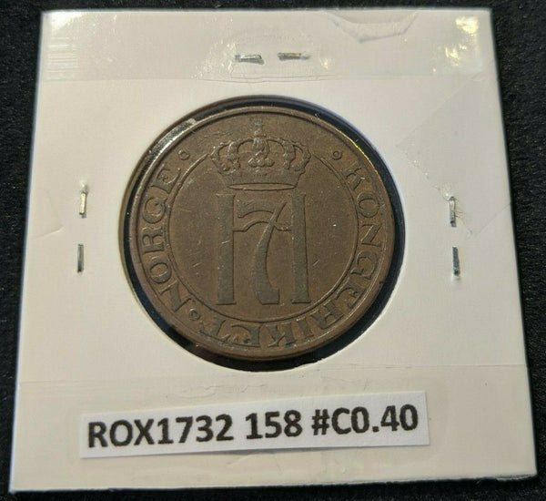 Norway 1940 5 Ore KM# 368