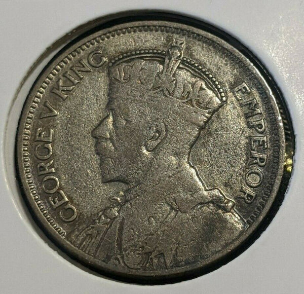 New Zealand 1934 1/- Shilling  KM# 3