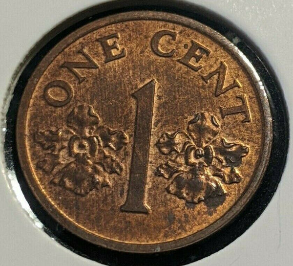 Singapore 1989 Cent KM# 1 #072  #11C