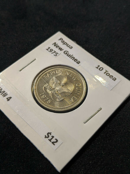 Papua New Guinea 1975 10 Toea KM# 4