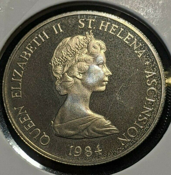 Saint Helena & Ascension Proof 1984 5 Pence KM# 3 #203 #6B