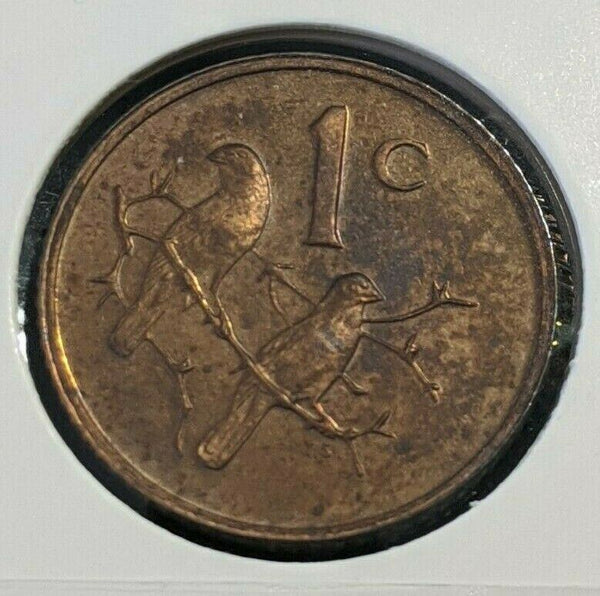 South Africa Proof 1976 Cent KM# 91