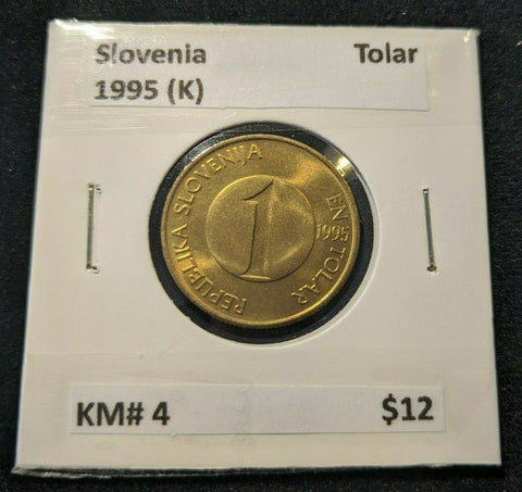 Slovenia 1995 (k) Tolar KM# 4 #157   #11B