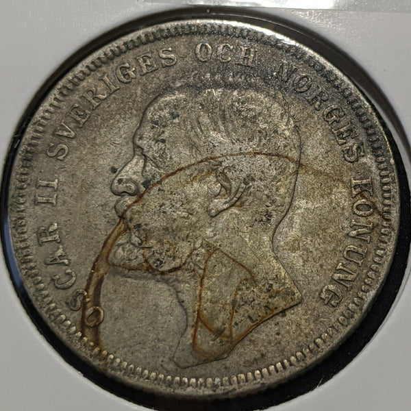 Sweden 1897 EB Krona KM# 760