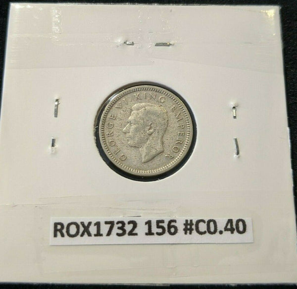 New Zealand 1937 Threepence 3d KM# 7