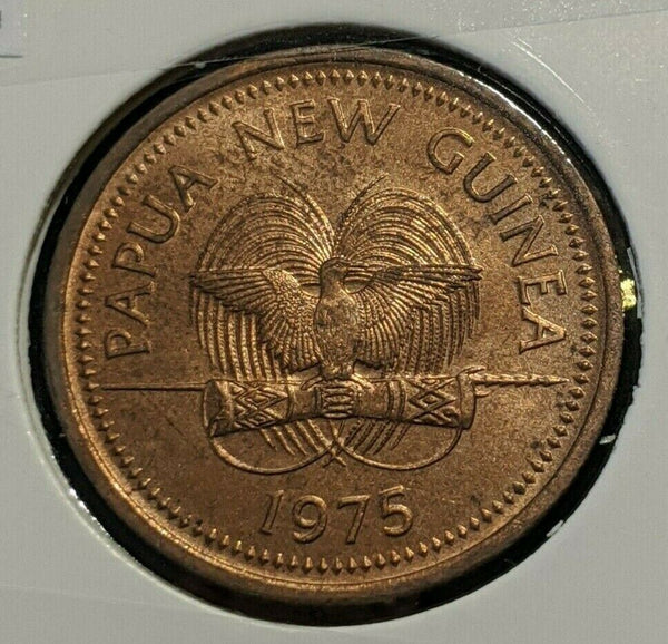 Papua New Guinea 1975 2 Toea KM# 2