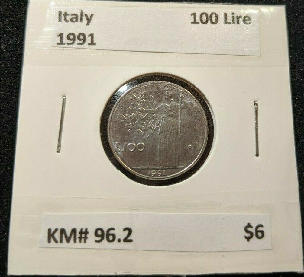 Italy 1991 100 Lire KM# 96.2