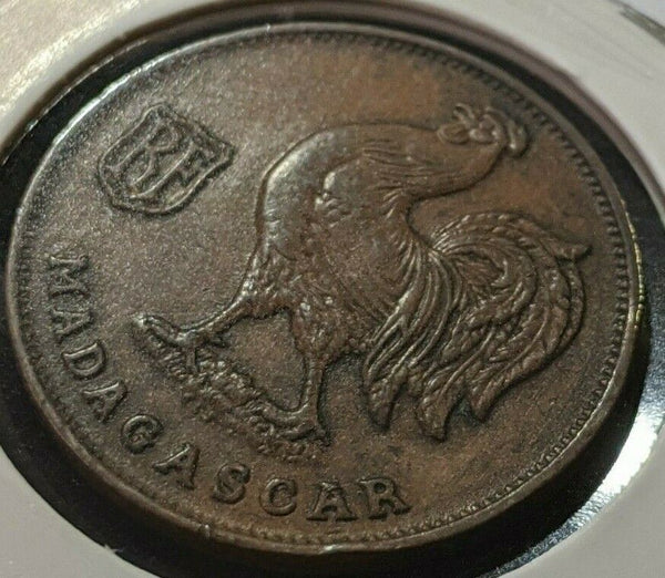 Madagascar 1943SA Franc KM# 2