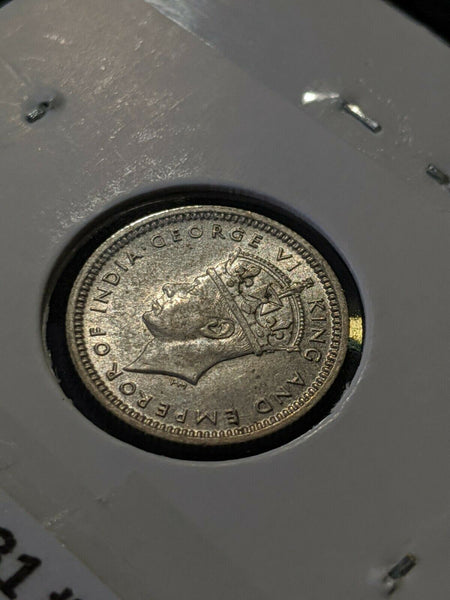 Malaya 1945 5 Cents KM# 3a