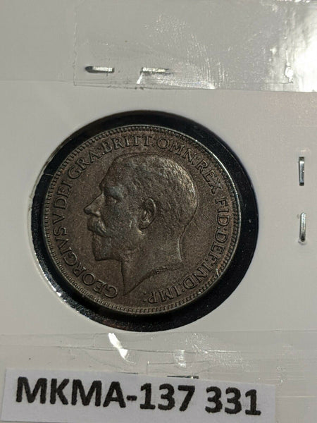 Great Britain 1925 1/4d Farthing KM# 808.2