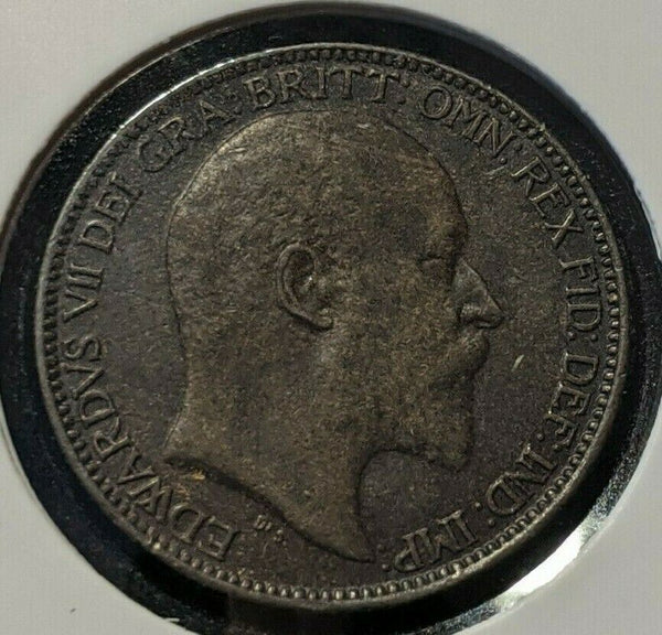 Great Britain 1905 1/4d Farthing KM# 792