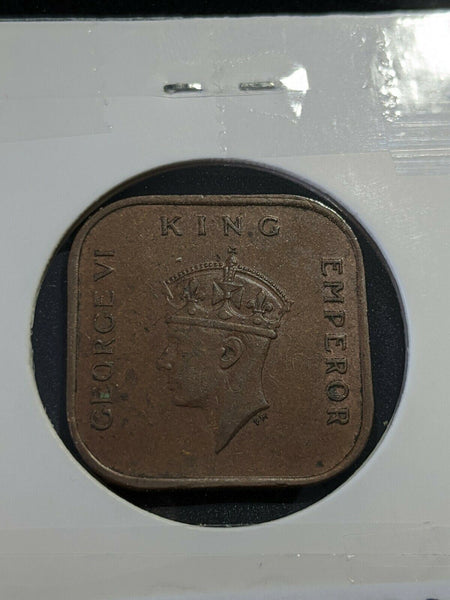 Malaya 1939 One Cent KM# 2