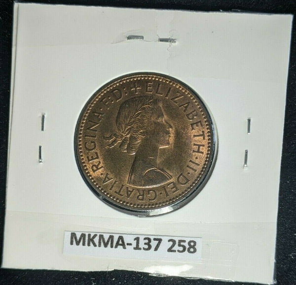 Great Britain 1958 1/2d Half Penny KM# 896         #258   #16A