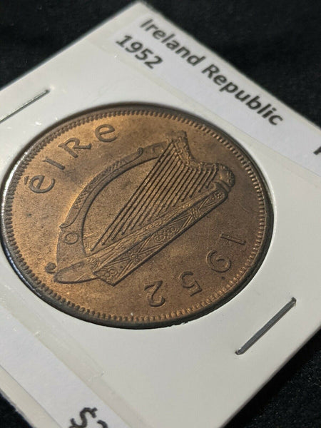 Ireland Republic 1952 Penny KM# 11  #0558