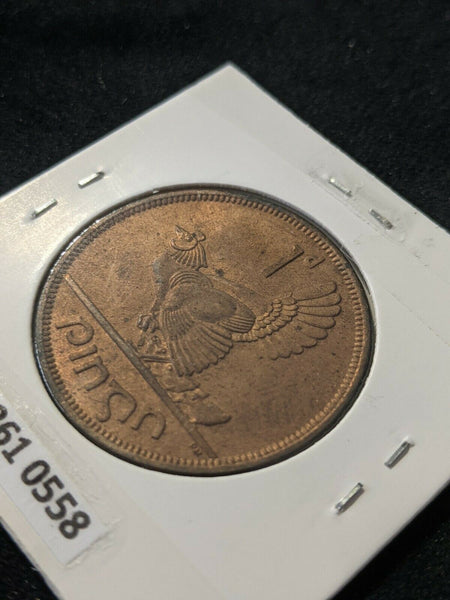 Ireland Republic 1952 Penny KM# 11  #0558