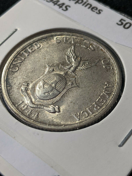 Philippines 1944S 50 Centavos KM# 183  #140