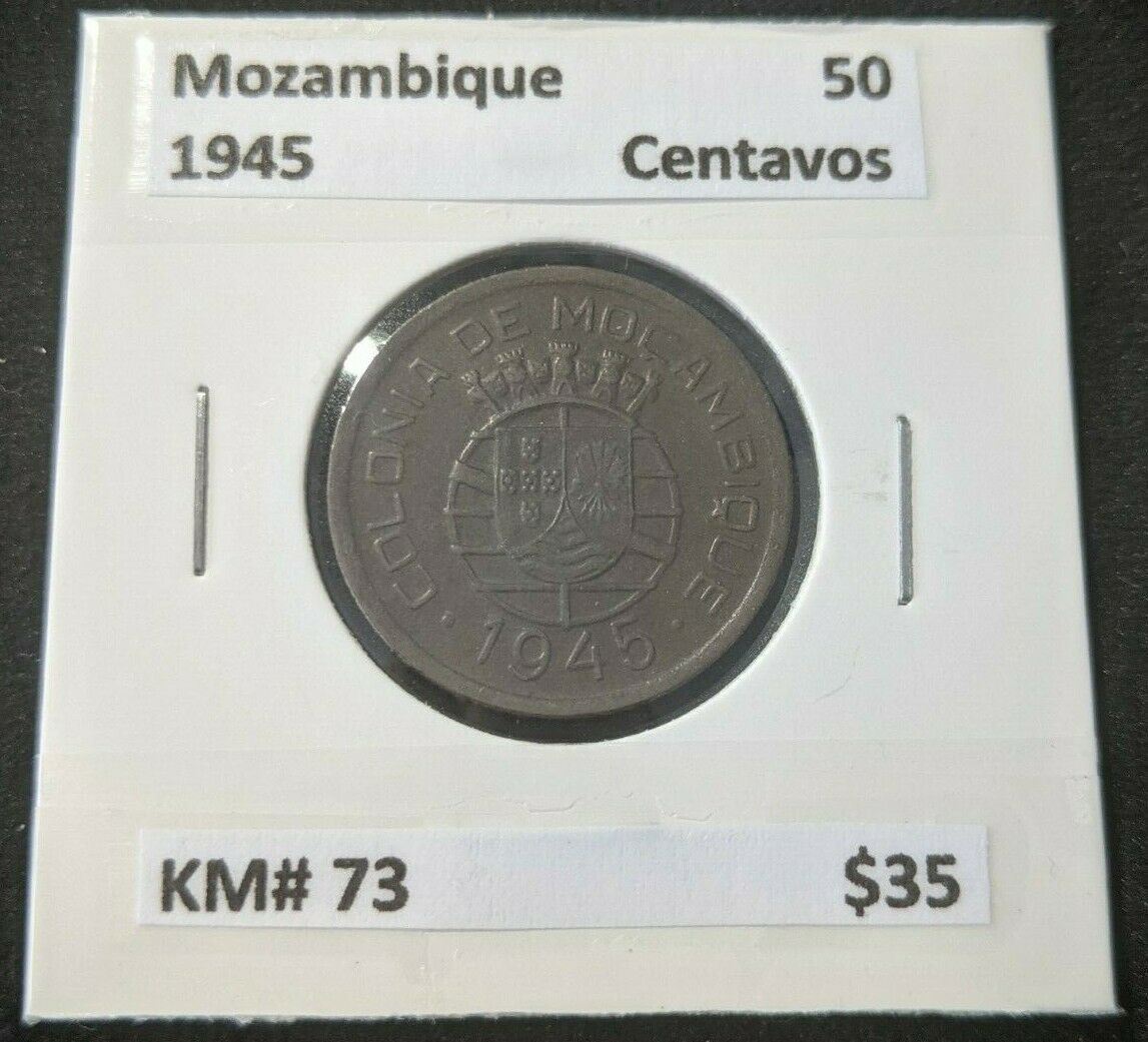 Mozambique 1945 50 Centavos KM# 73    #050   #6C