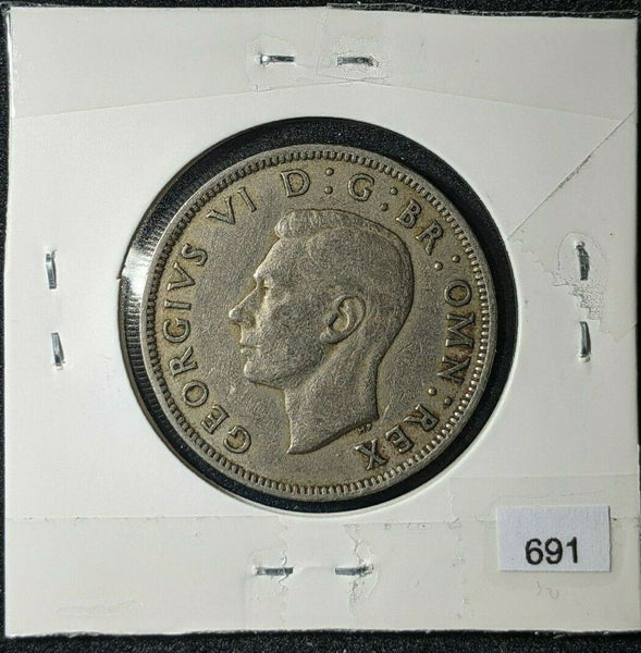 Great Britain 1949 Florin KM# 878    #691
