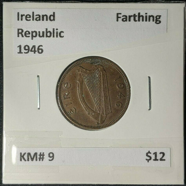 Ireland Republic 1946 Farthing  1/4d KM# 9  #075