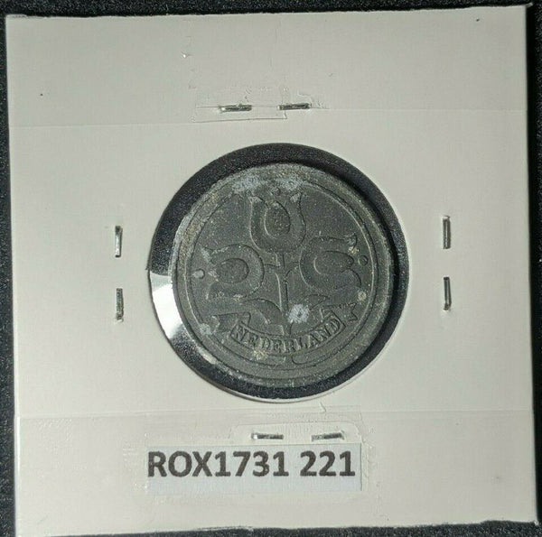 Netherlands 1943 10 Cent KM# 173     #221