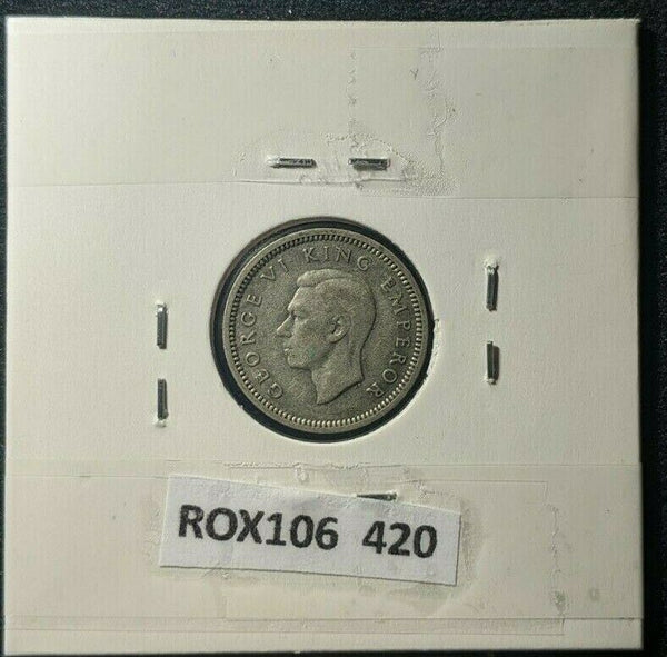 New Zealand 1940 Threepence 3d KM# 7   #420