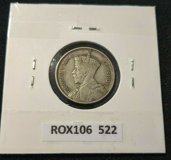 Fiji 1934 Sixpence 6d KM# 3      #522