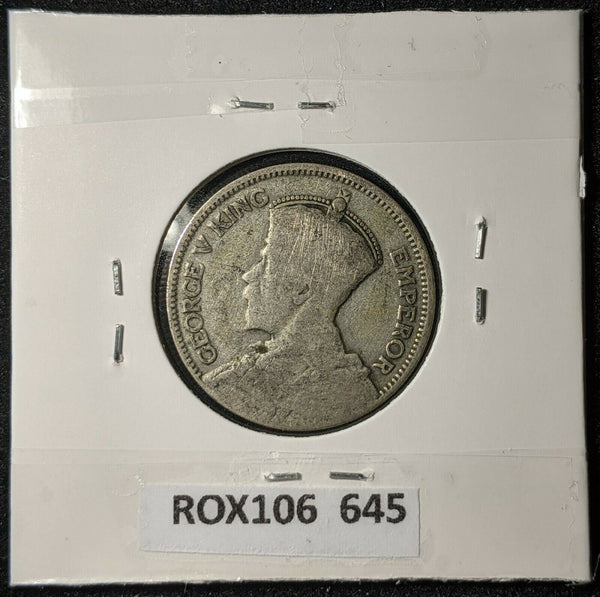 New Zealand 1934 Shilling 1/- KM# 3         #645