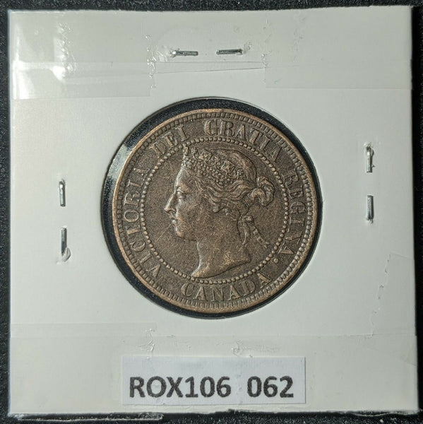 Canada 1899 Cent 1c KM# 7 Domed    #062
